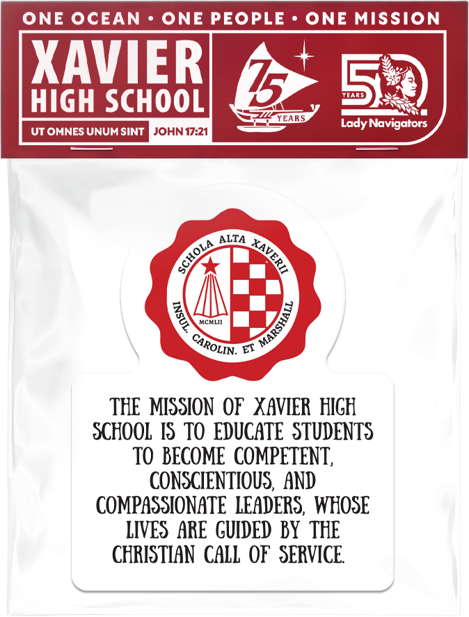 Xavier Mission Sticker